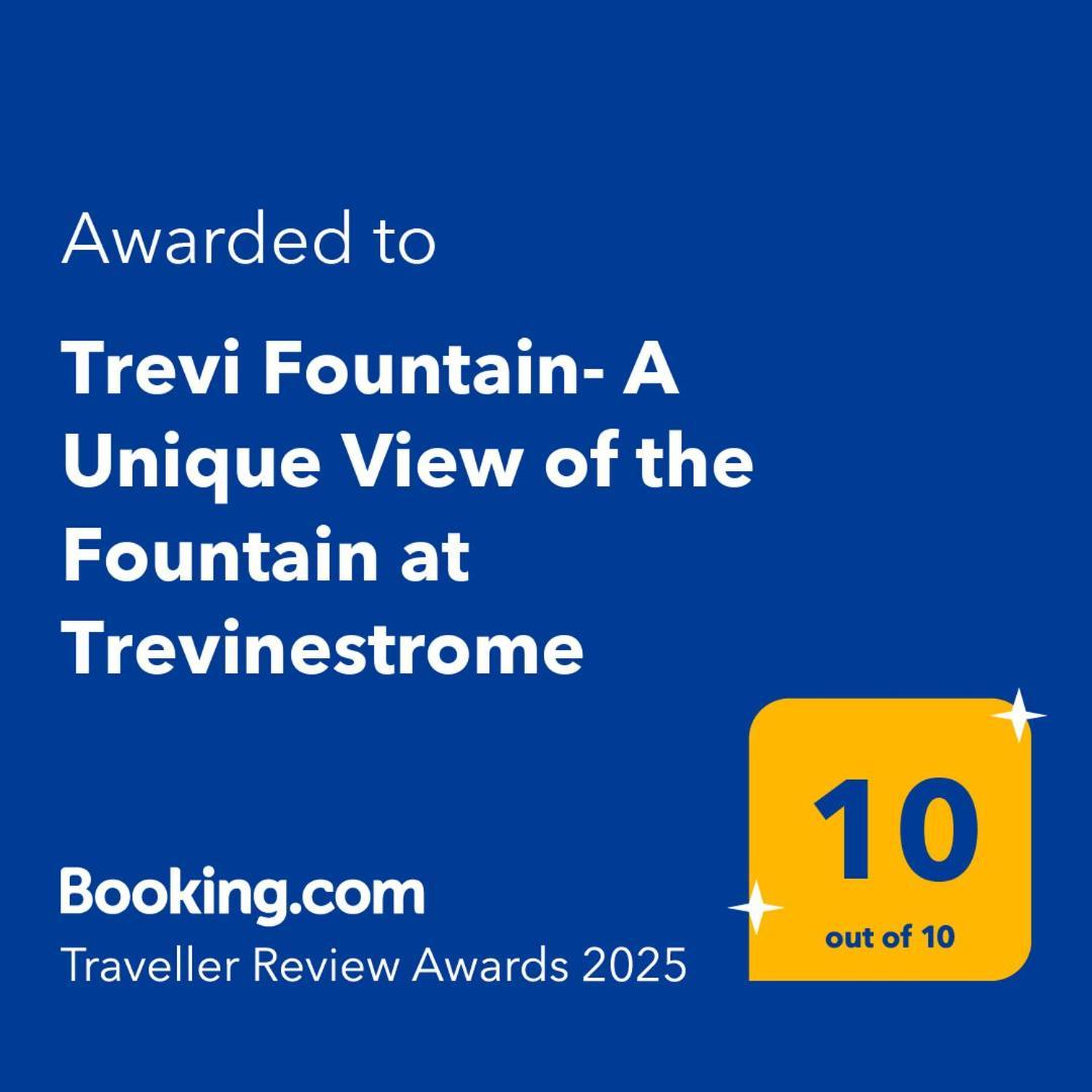 Trevinestrome - Exclusive Trevi Fountain View Apartment Exteriör bild